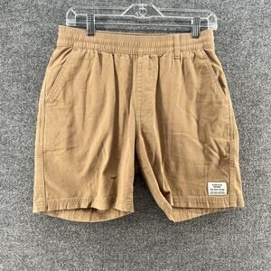 DC Shorts Mens Small Beige Stretch‎ Waist Chino Comfort Pockets Outdoors Skate